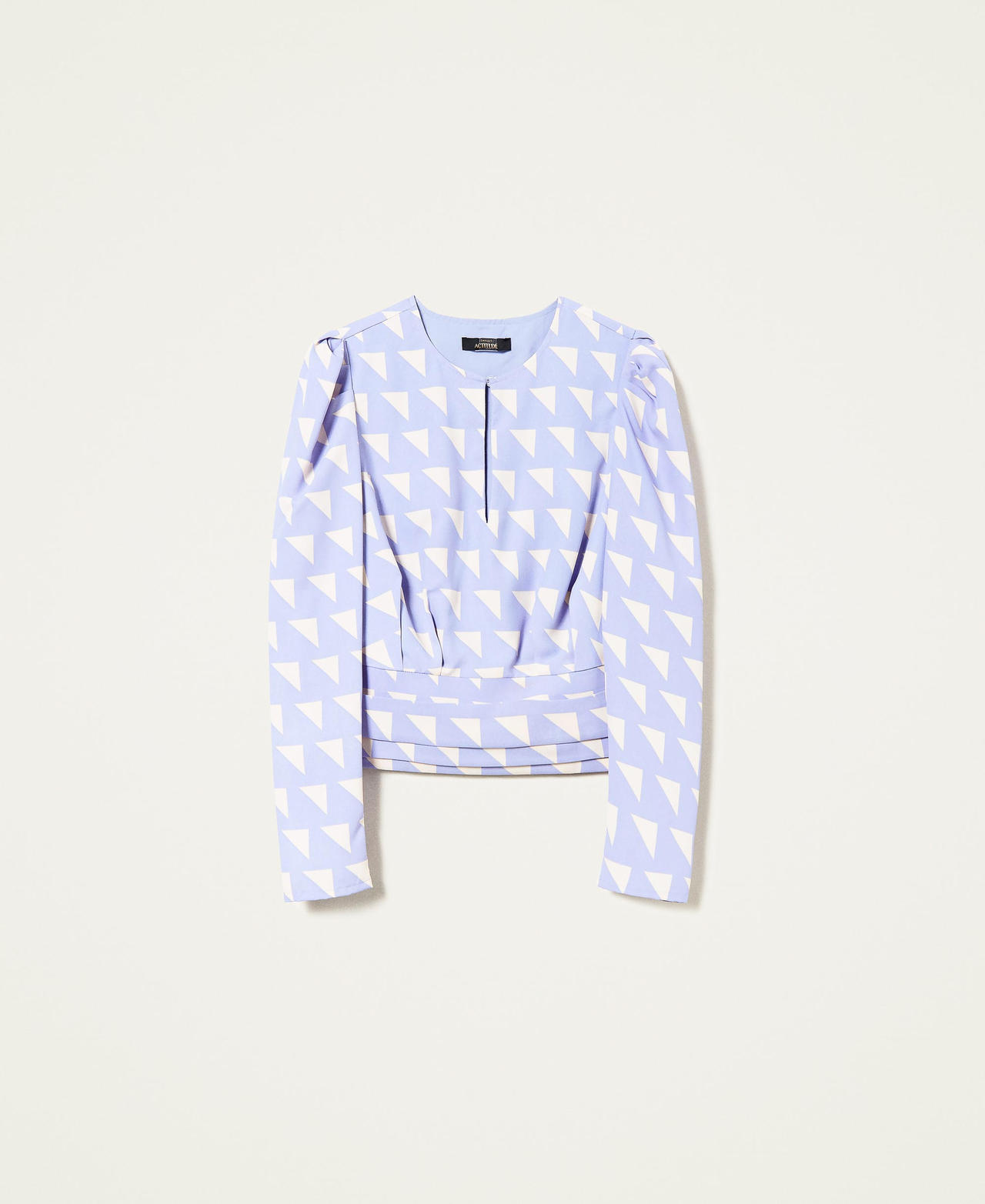 Blouse avec polyester recyclé