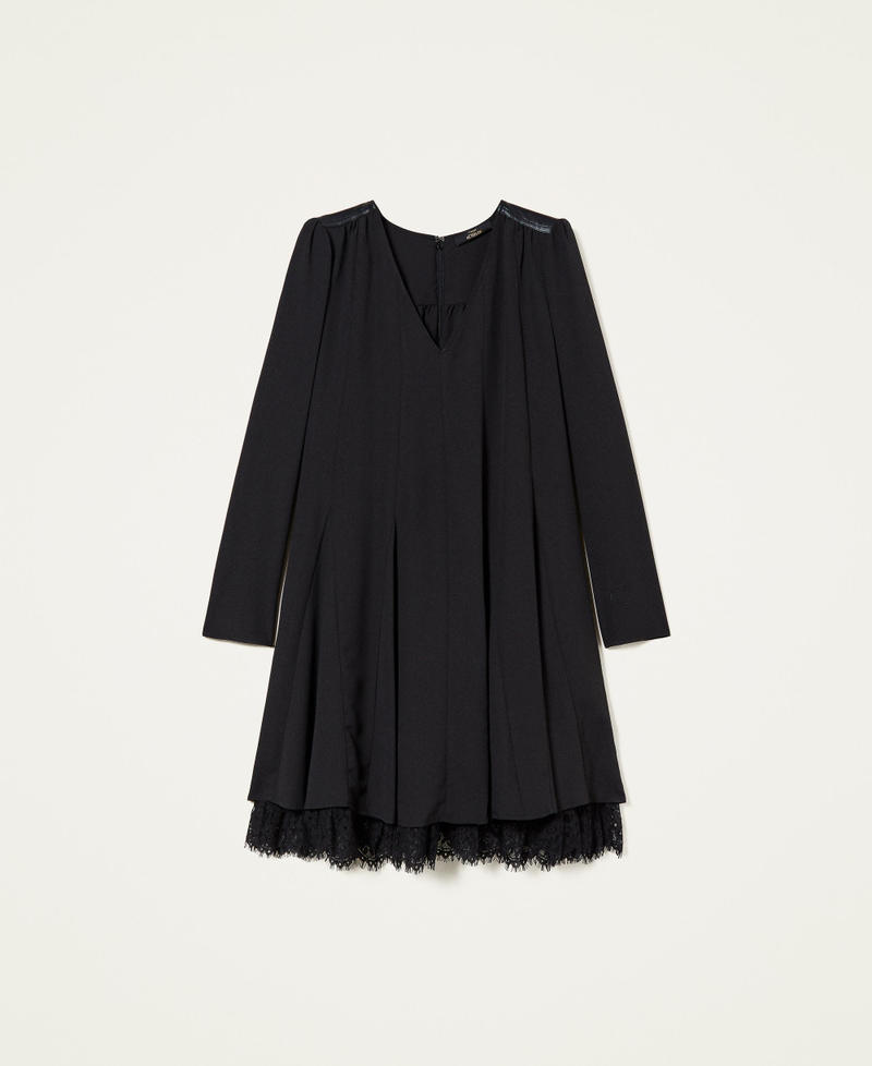 Recycled polyester short dress