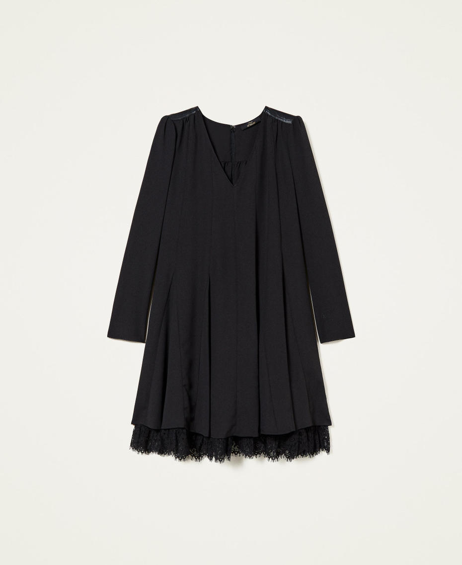 Recycled polyester short dress