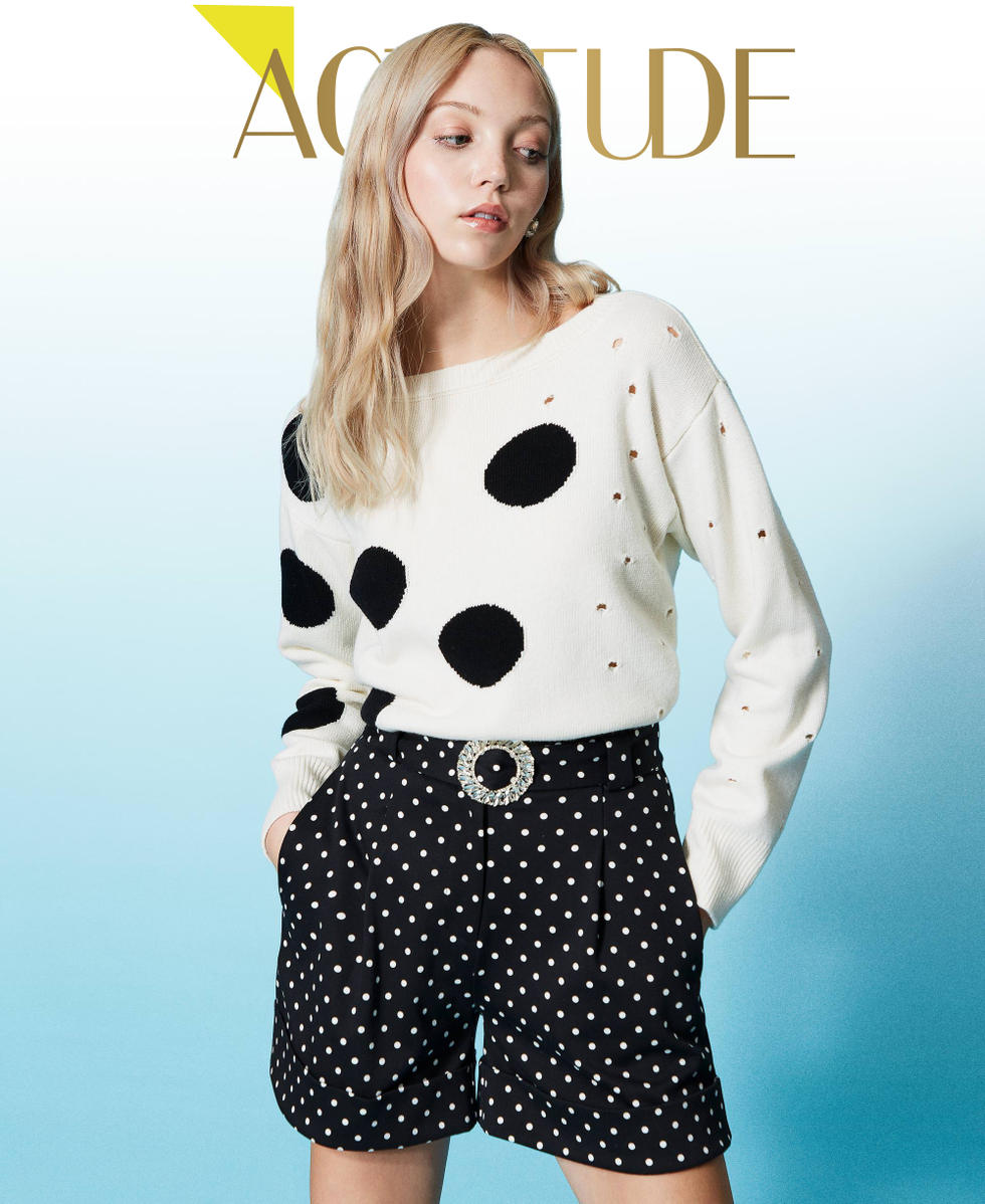 Maglia pois on sale
