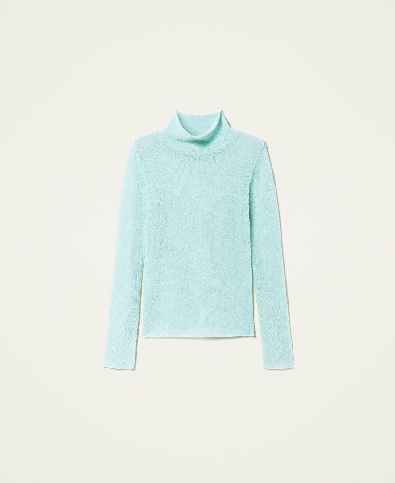 Maglia in misto lana boucl&eacute;