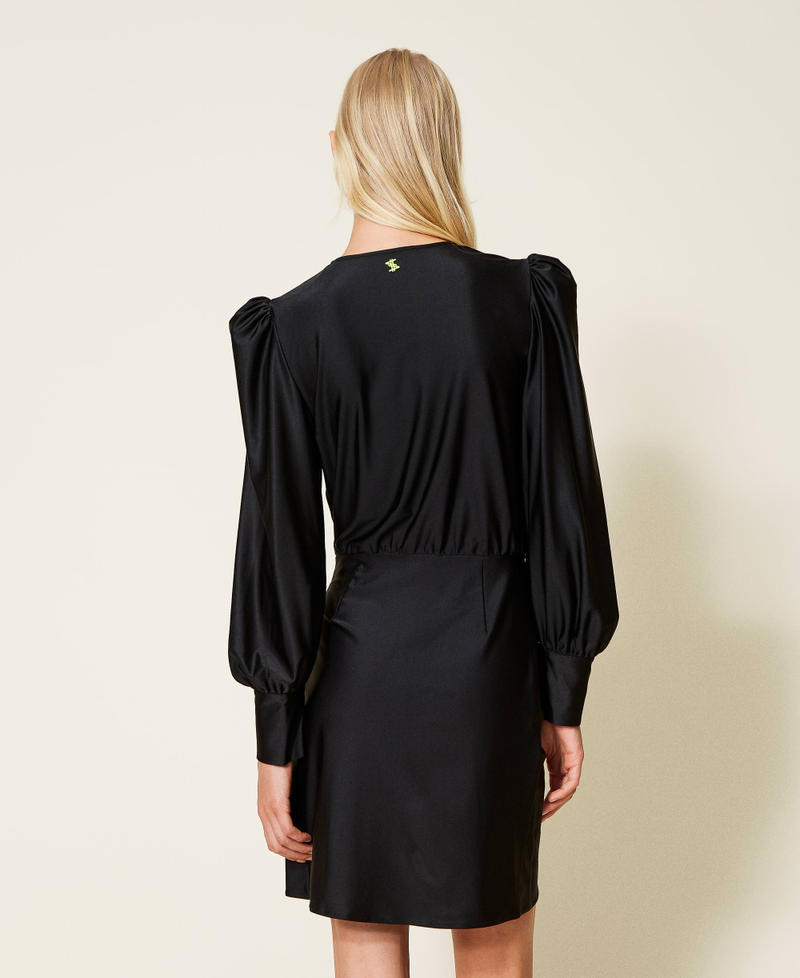 Robe courte MYFO avec drapé