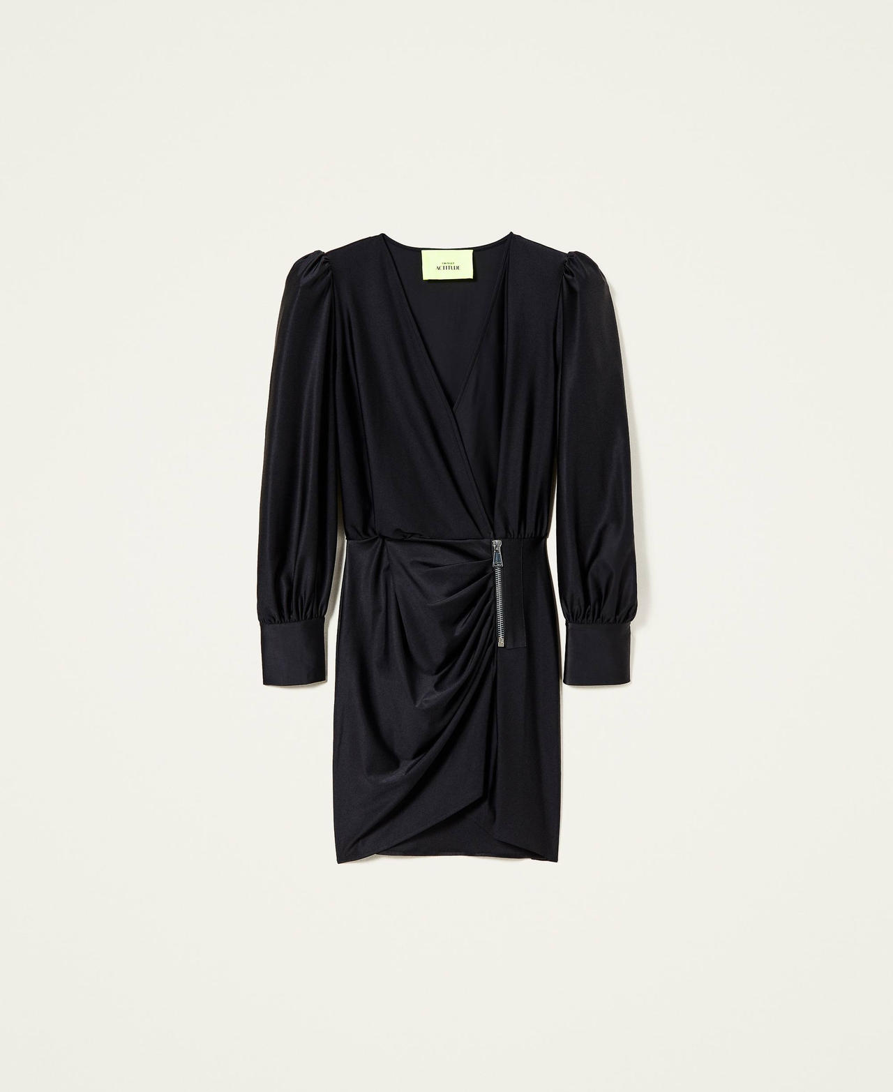 Robe courte MYFO avec drapé