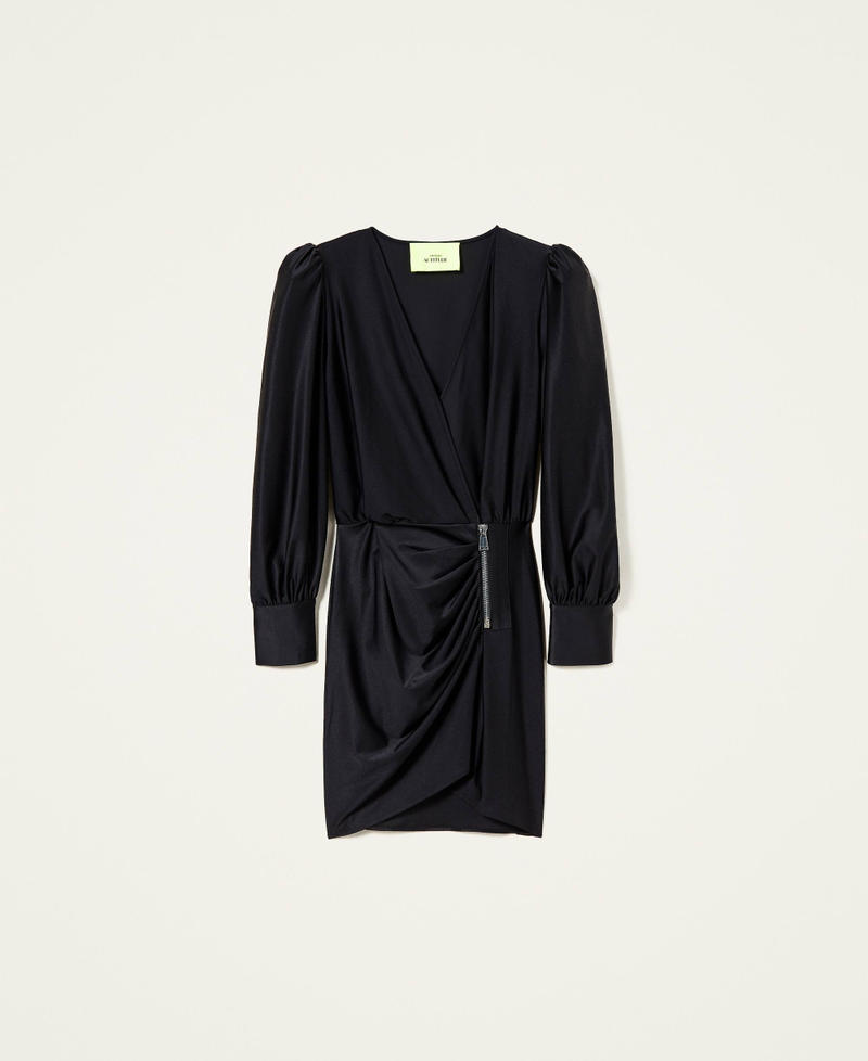 Robe courte MYFO avec drapé