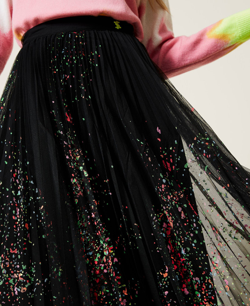 MYFO midi tulle skirt