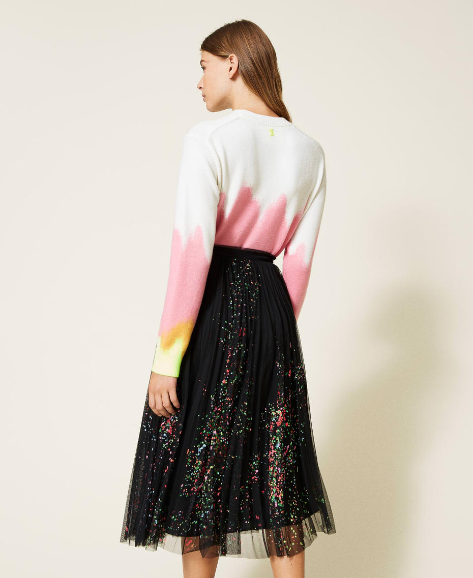 MYFO midi tulle skirt