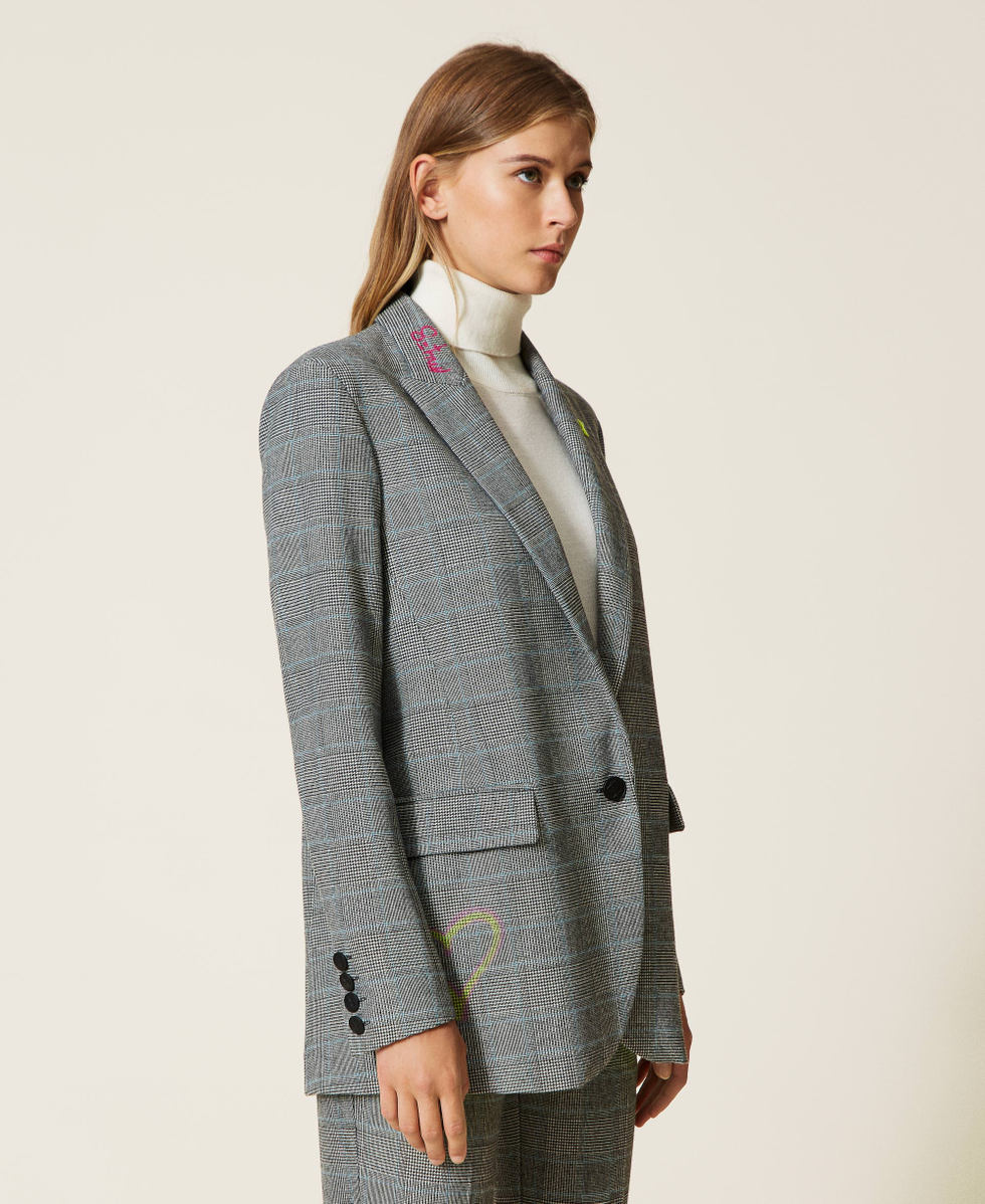 Giacca blazer MYFO in Principe di Galles