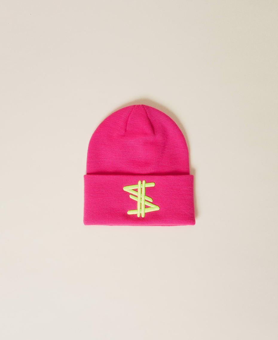 Bonnet MYFO en maille avec logo