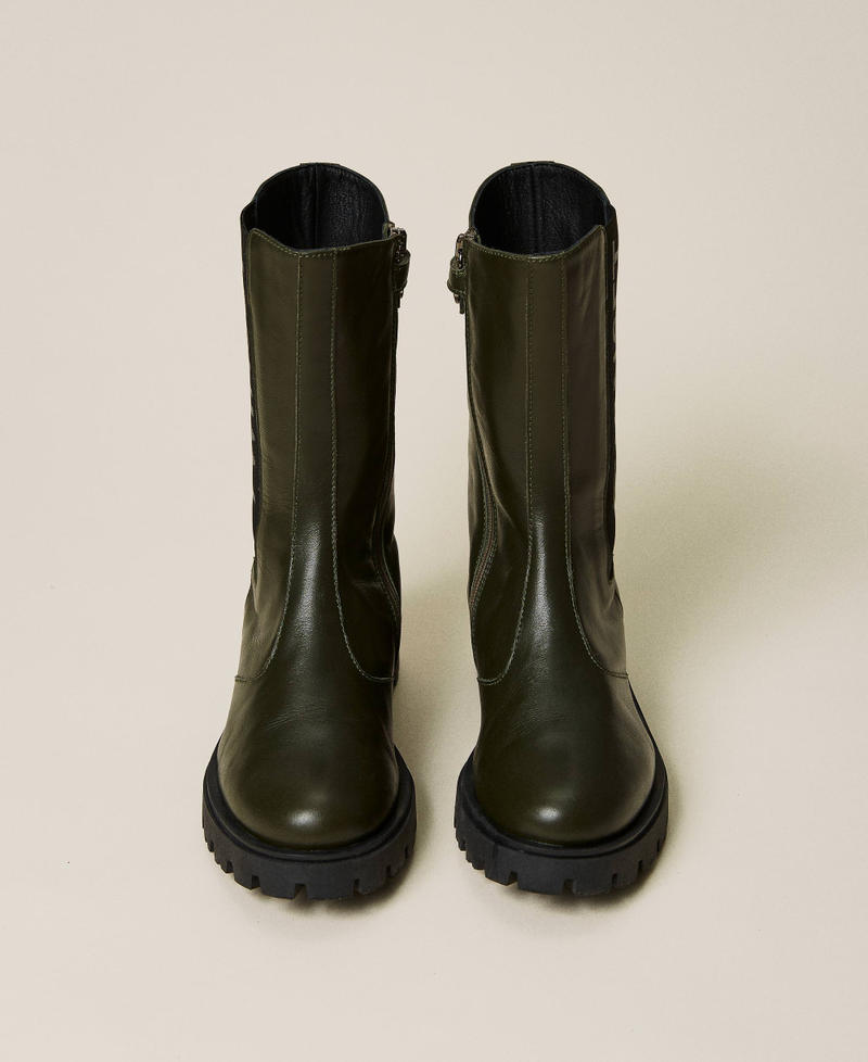 Ботинки челси с логотипом