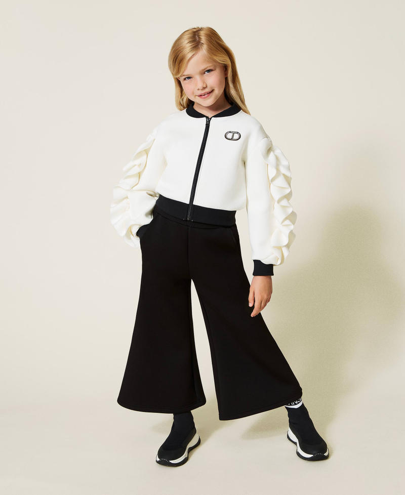 Scuba sweatshirt and trousers