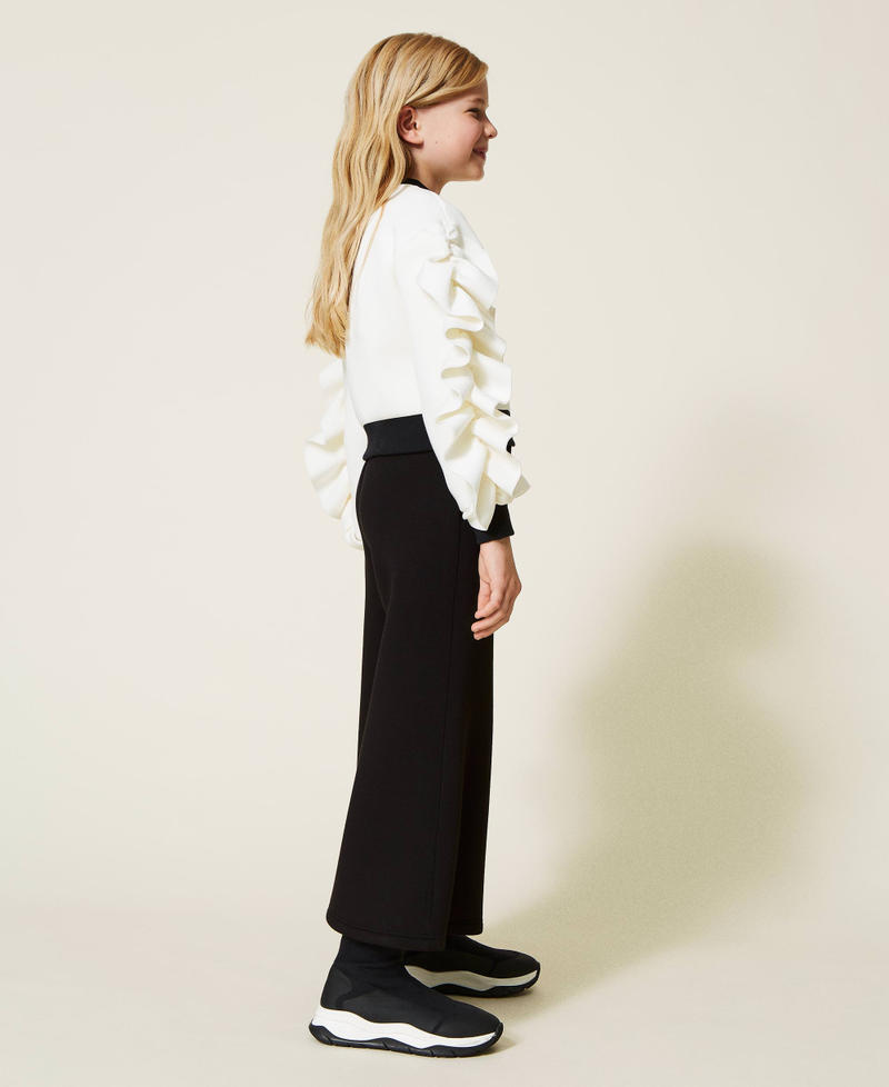 Scuba sweatshirt and trousers