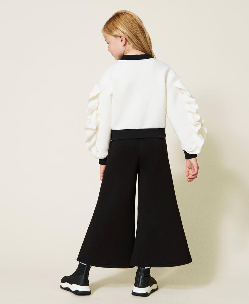 Scuba sweatshirt and trousers