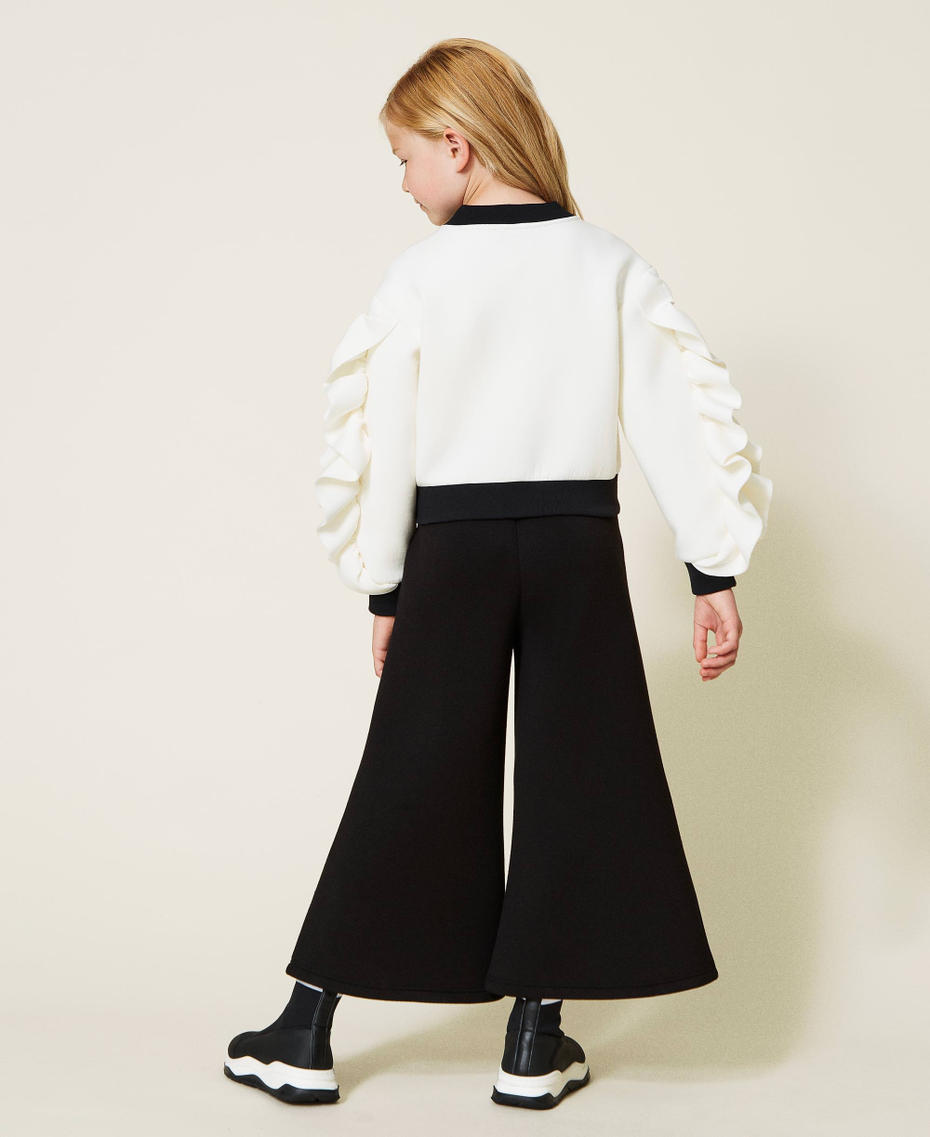 Scuba sweatshirt and trousers