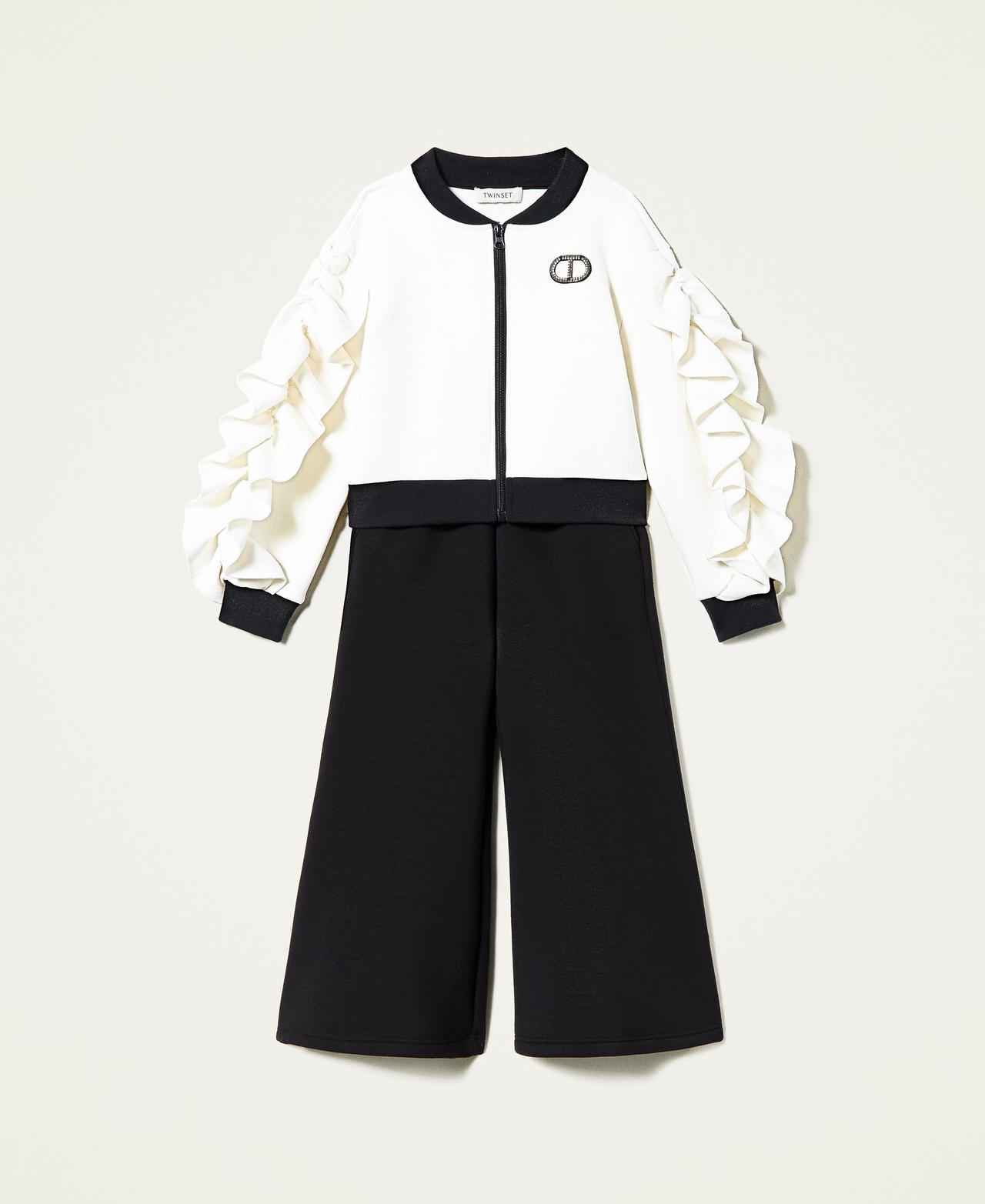 Scuba sweatshirt and trousers