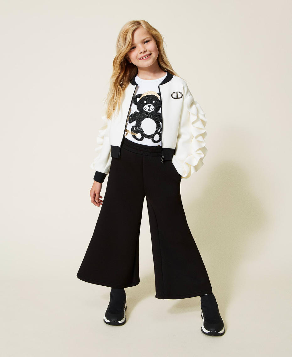 Scuba sweatshirt and trousers