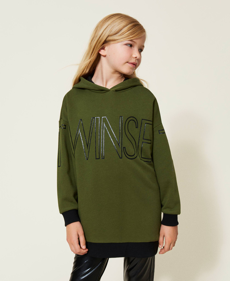 Felpa Con Cappuccio Per Bambini BUF Buffalo Shamrock Per Il - Foto 2