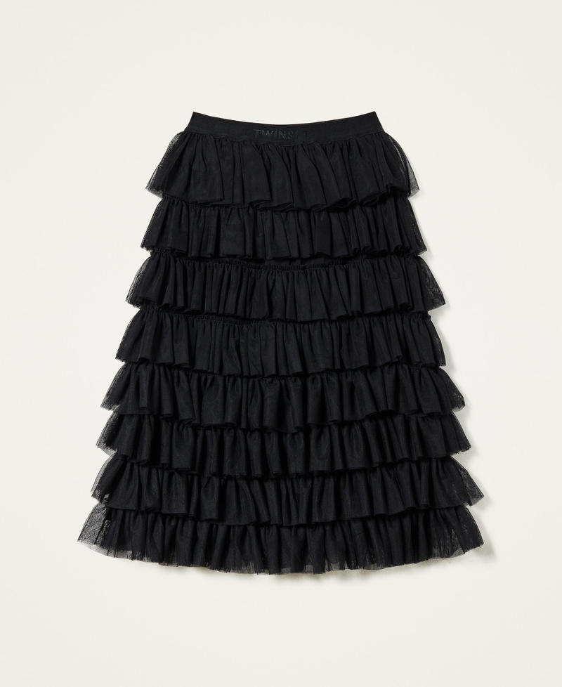 Jupe Longue Tutu Tulle - Élastiquée, Taille Unique, Superposée
