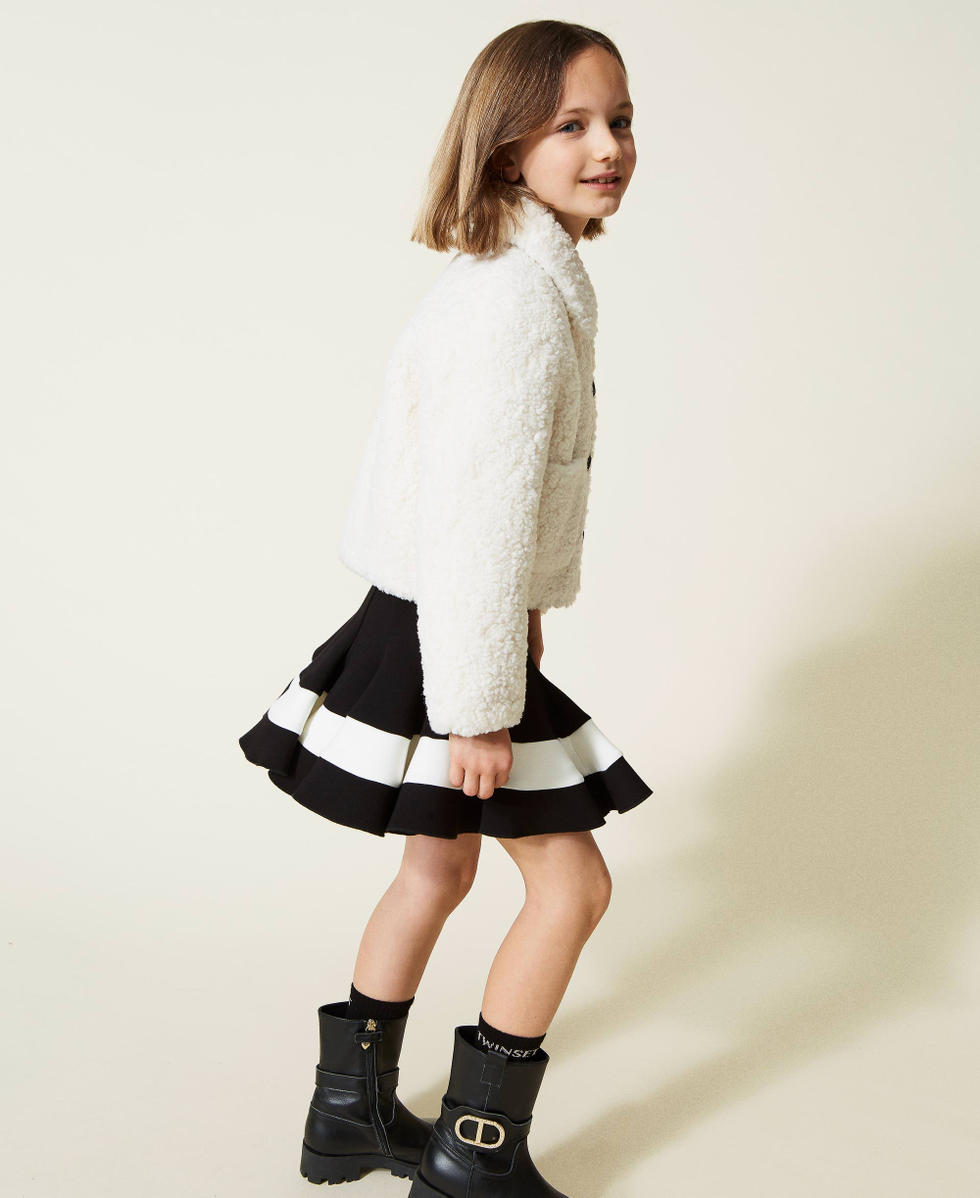 Gilet In Pile Teddy Senza Maniche Per Bambine - Giacca Calda E Carina Con Cerniera E Tasche - Foto 2