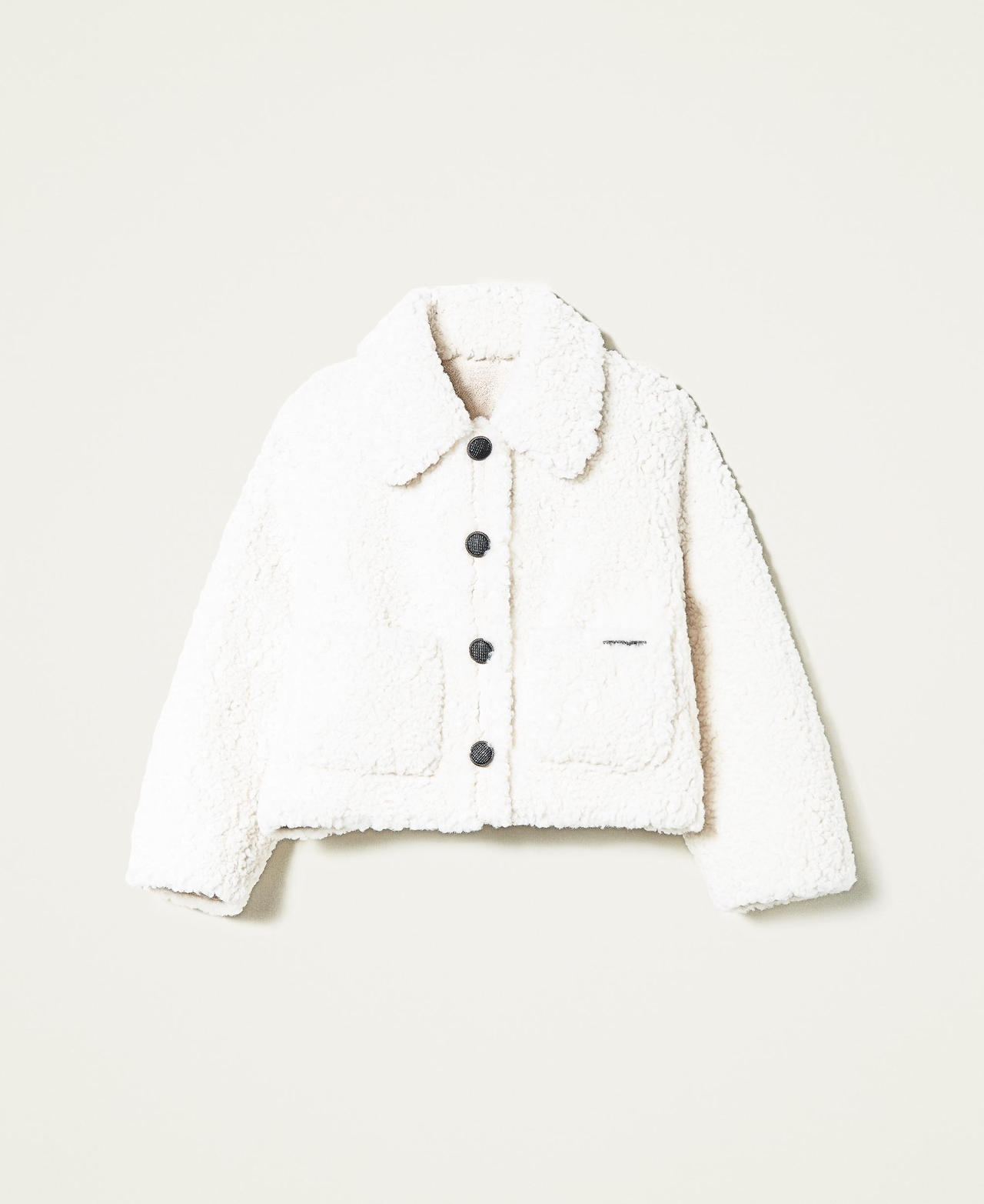 Blouson réversible en fausse fourrure