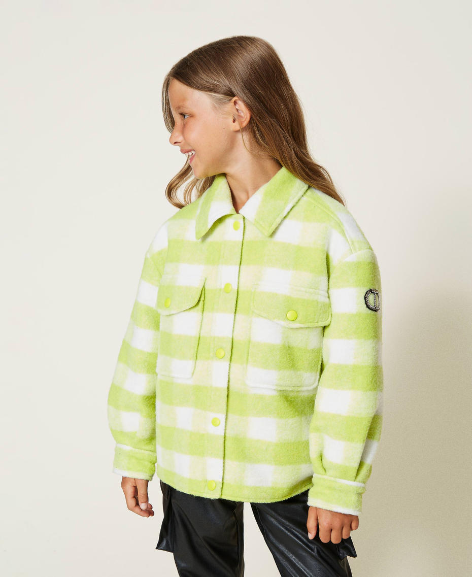 Hemdjacke mit Karomuster