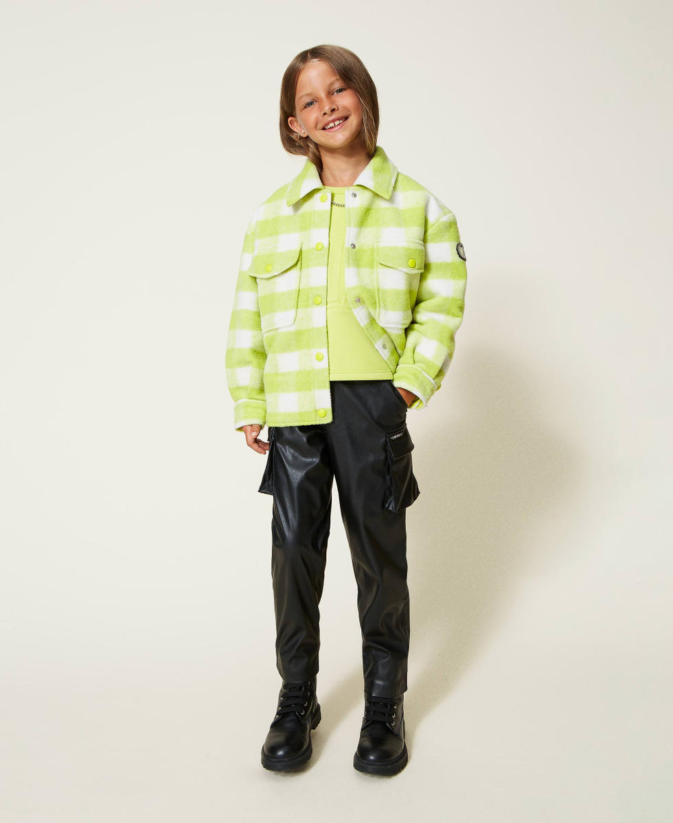 Hemdjacke mit Karomuster