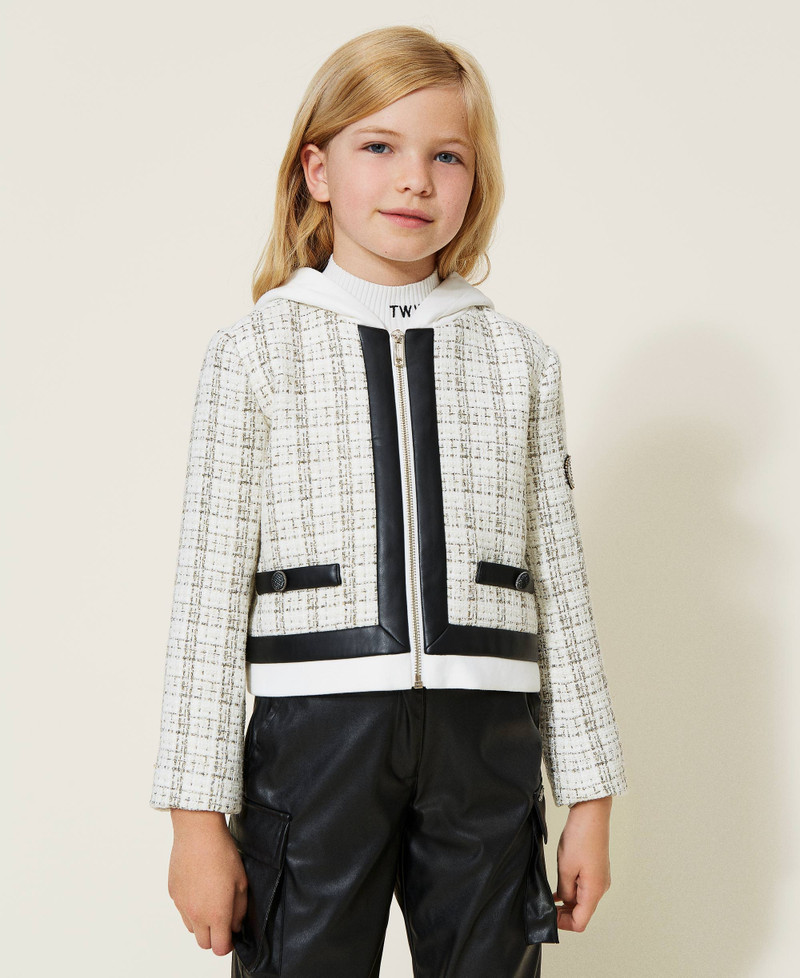 Veste Enfant Dublin En Tweed Marron - Taille 24 (généreuse) - Occasion