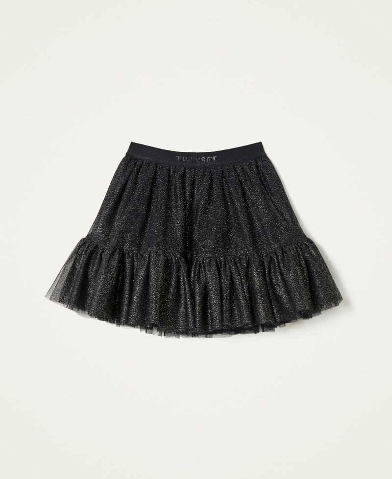 Glitter tulle skirt