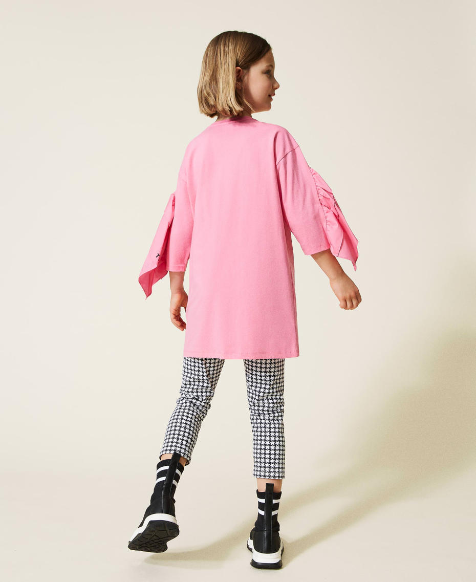 Maxi t-shirt avec volants et legging