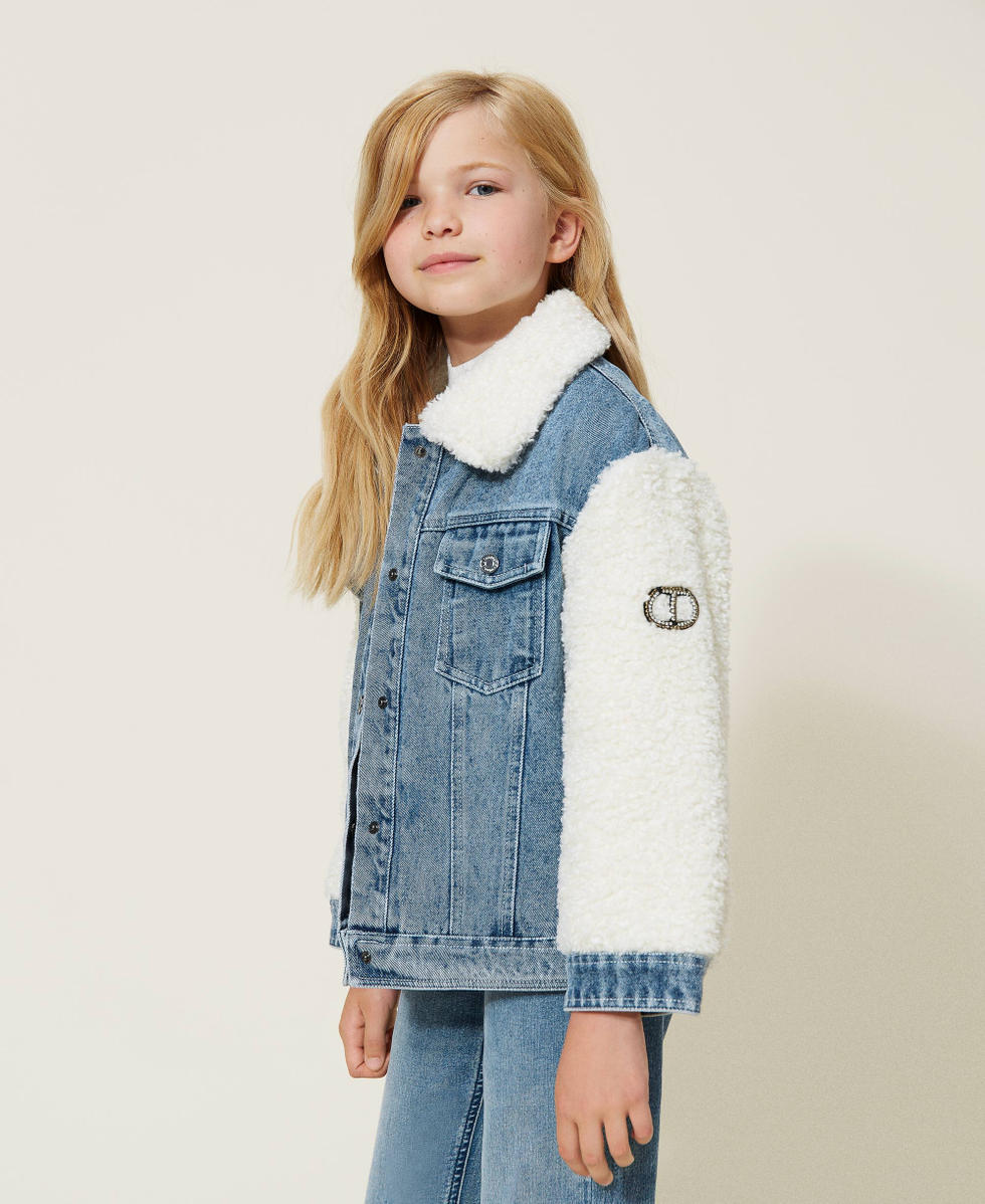 Giacca jeans bambina online
