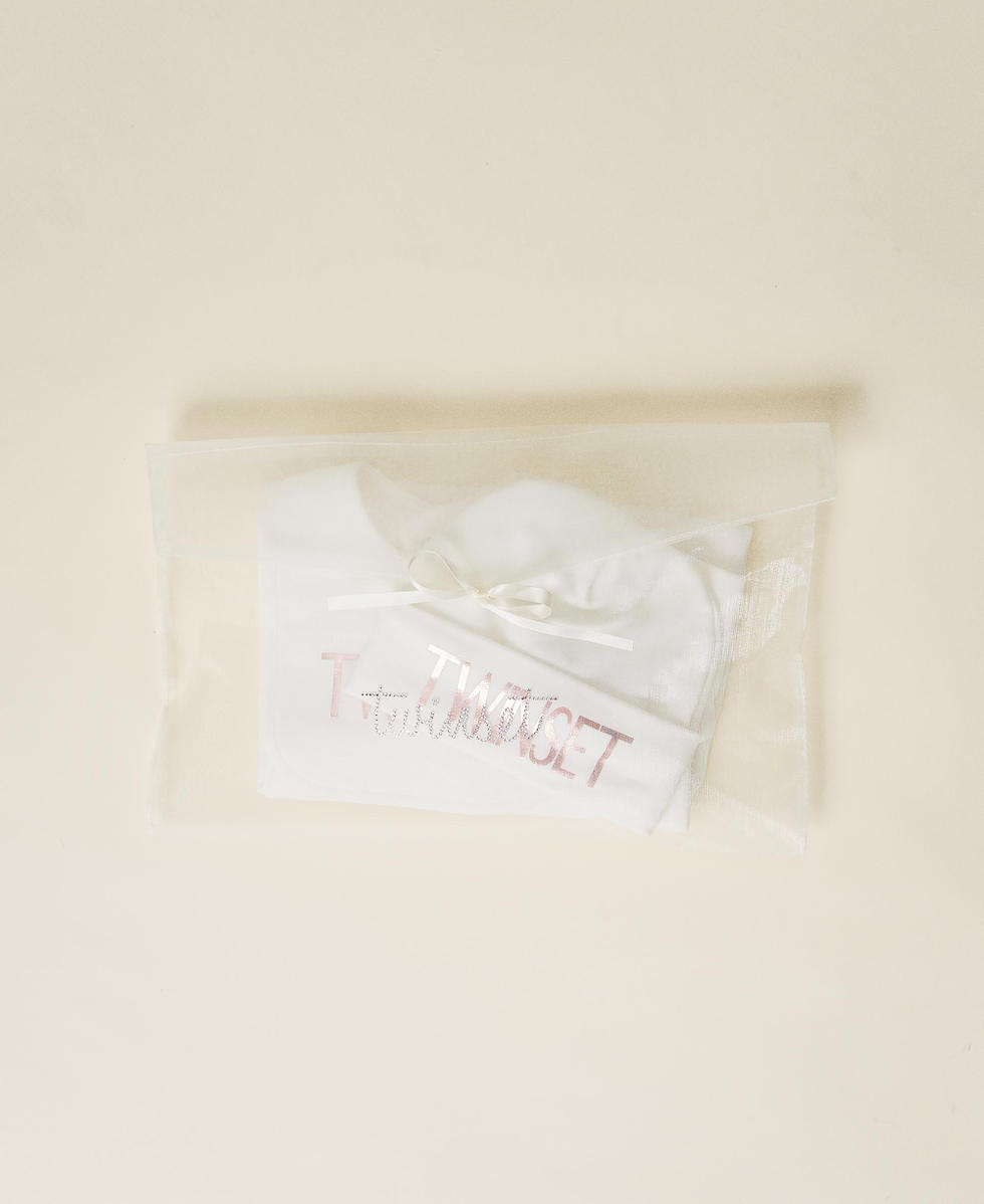 Romper, hat and bib set