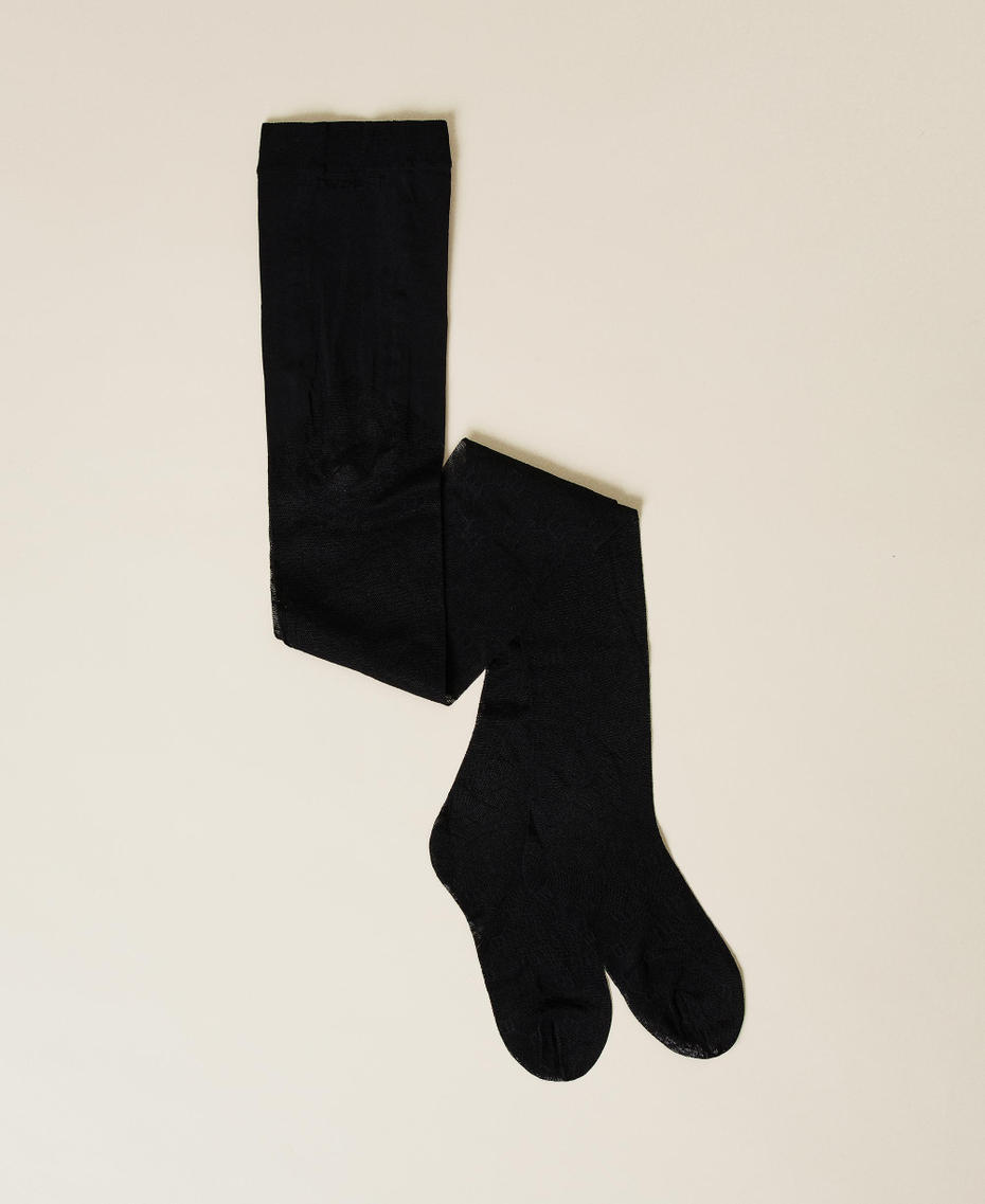 Collants avec logo Oval T