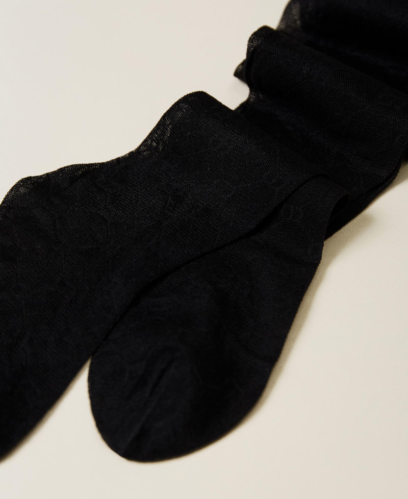 Collants avec logo Oval T