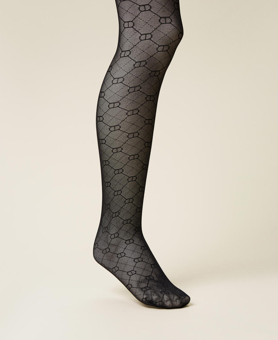 Collants avec logo Oval T