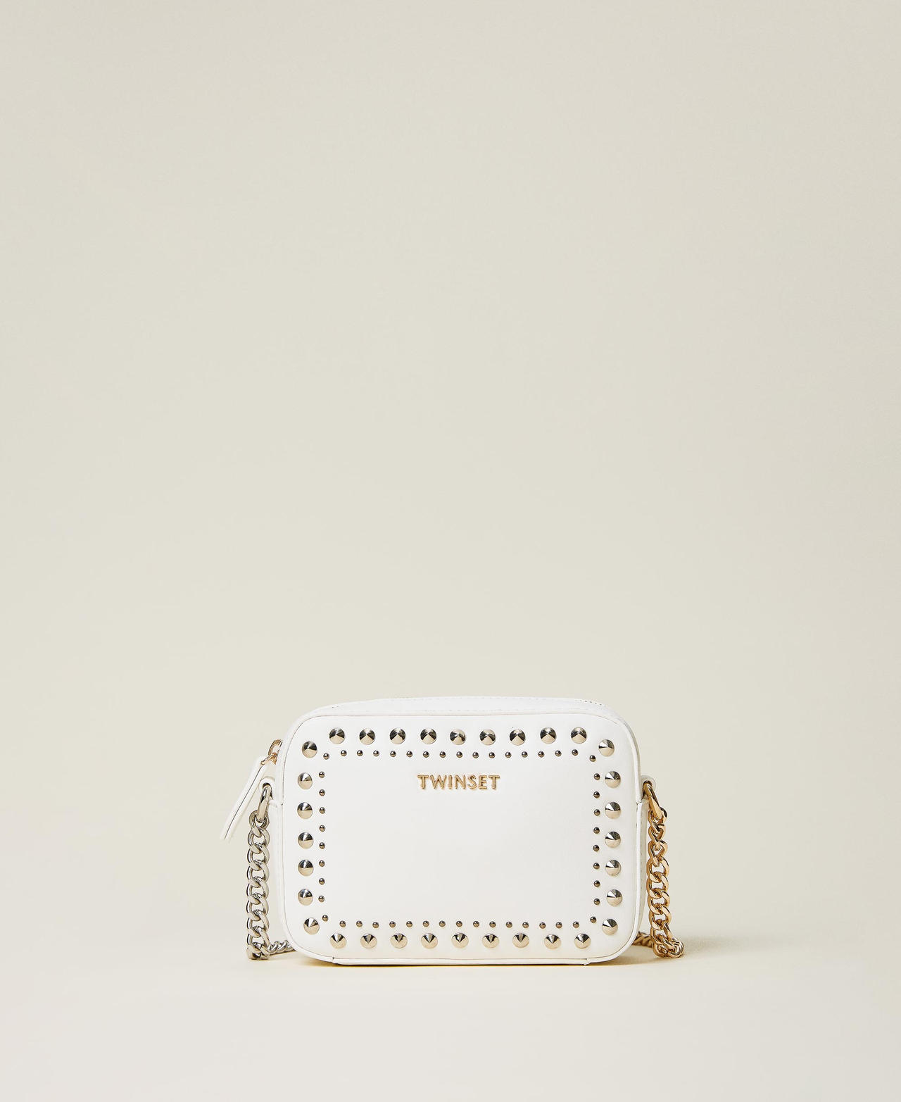 Borsa a tracolla con borchie
