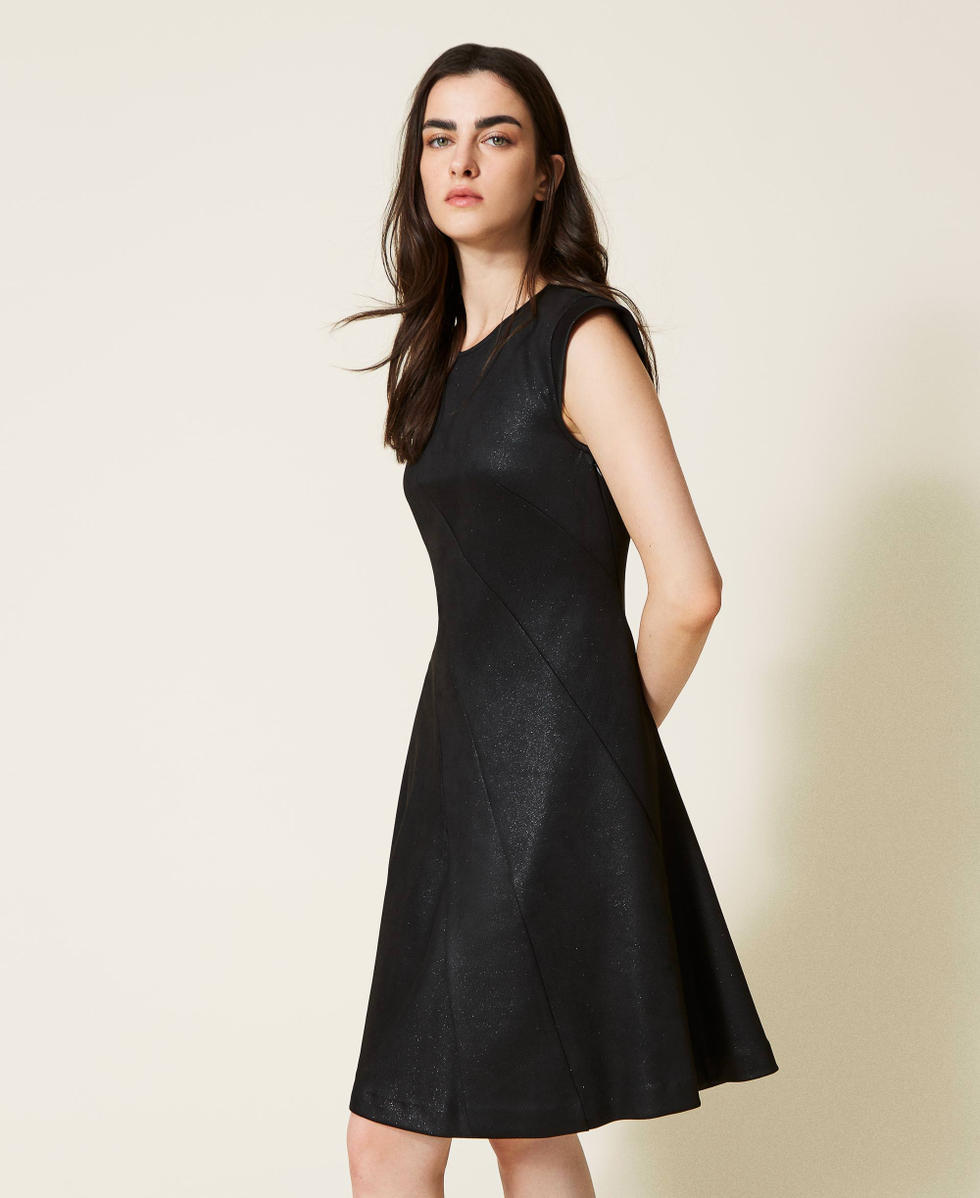 Scuba flare top dress