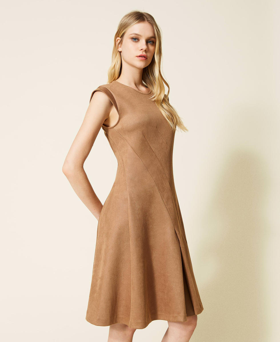 Midi scuba dress