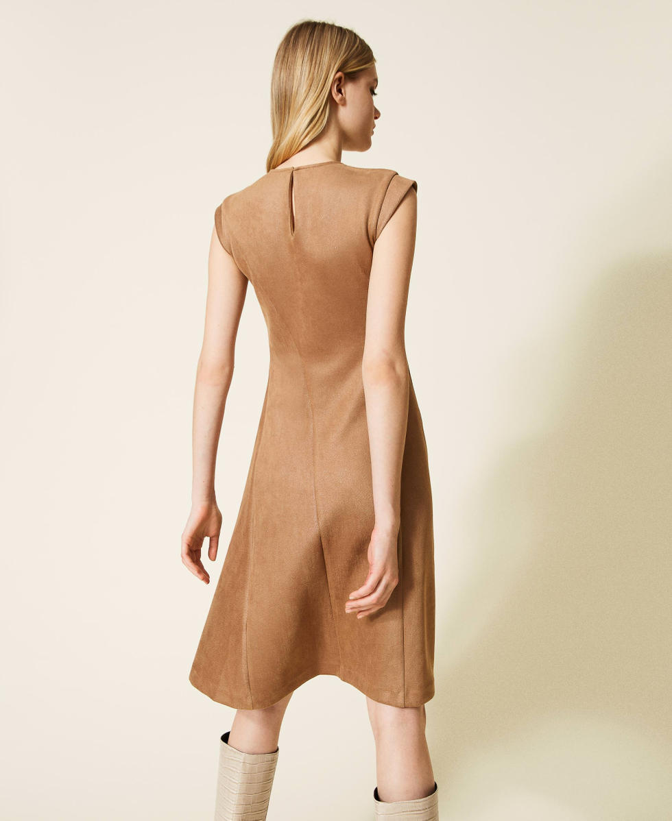 Midi scuba dress