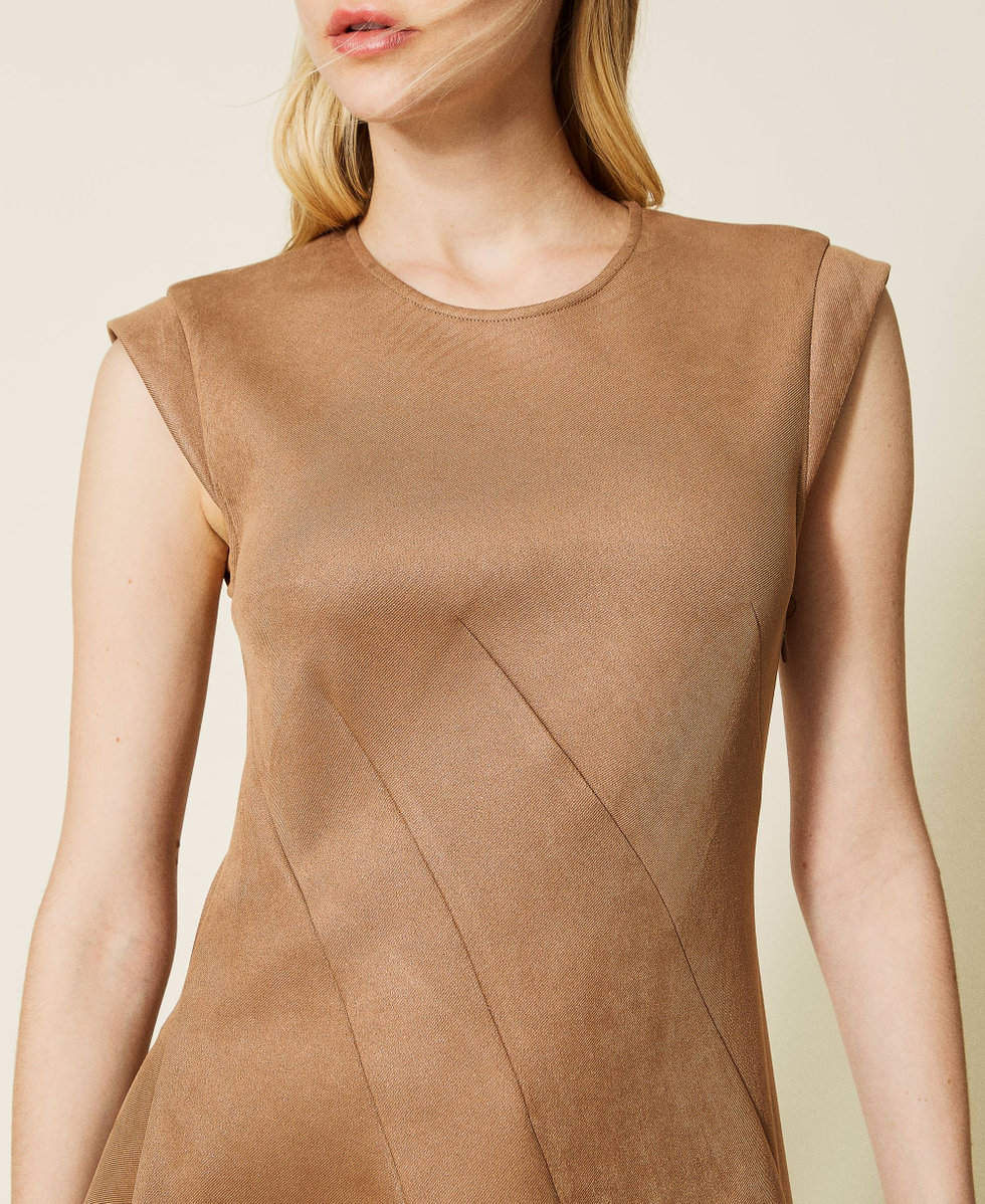 Midi scuba dress