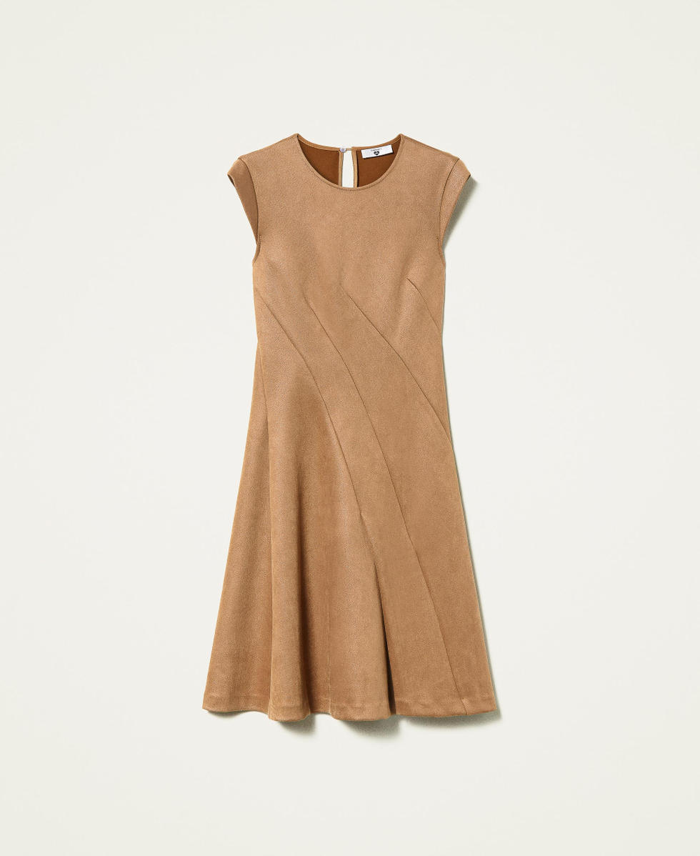 Midi scuba dress