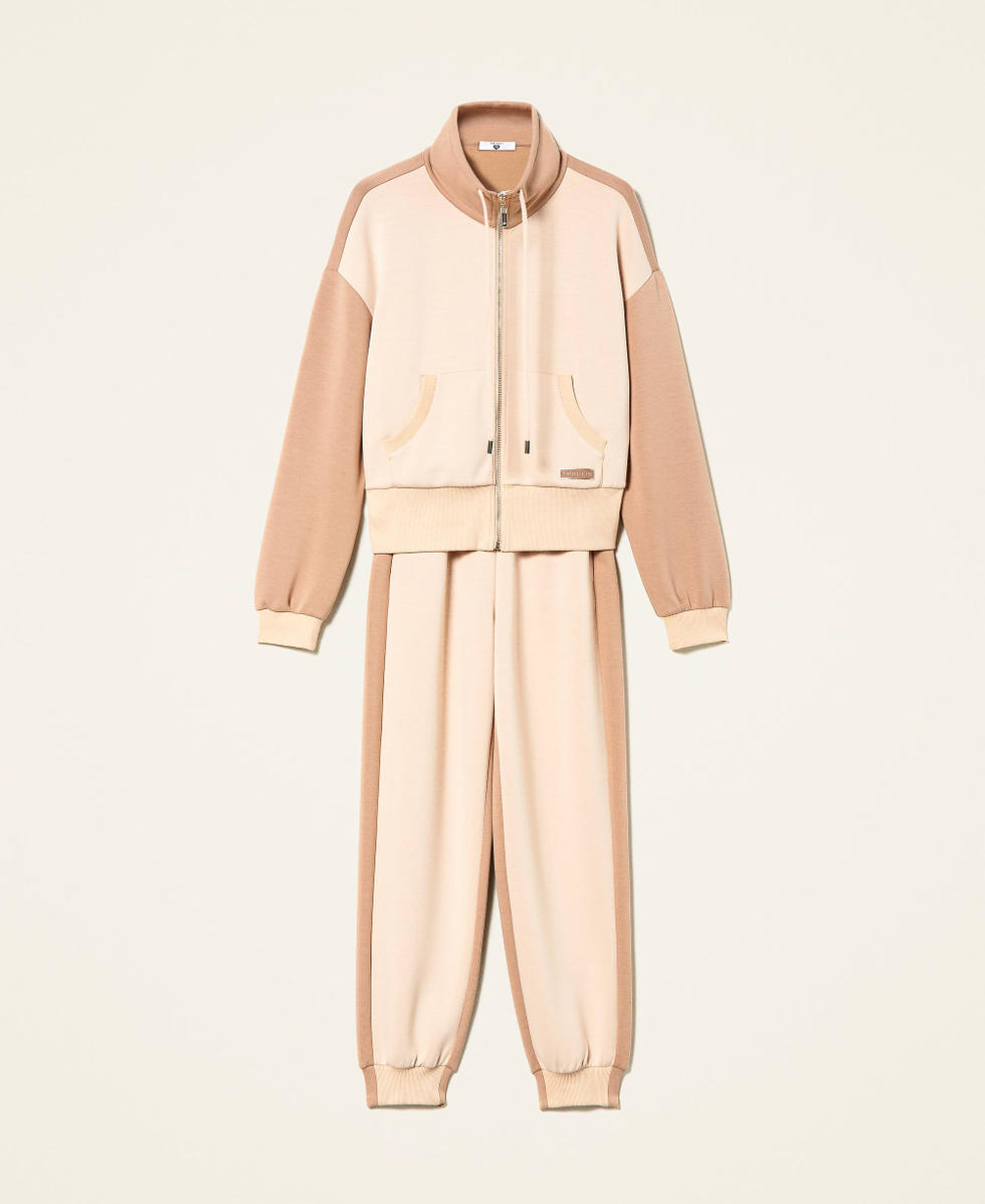 Twin set ribbed jogging suit online