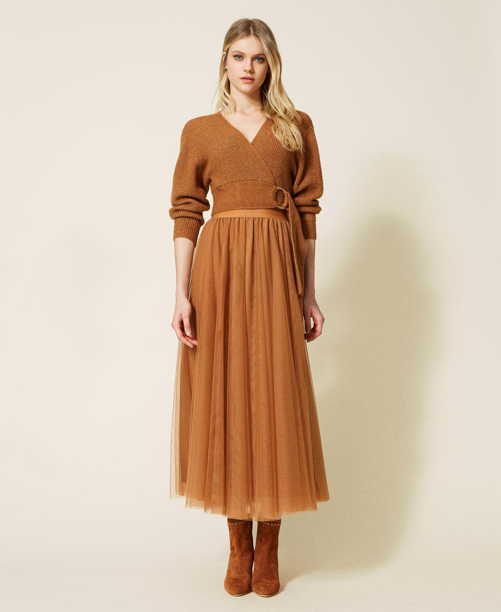 Gonna lunga in tulle