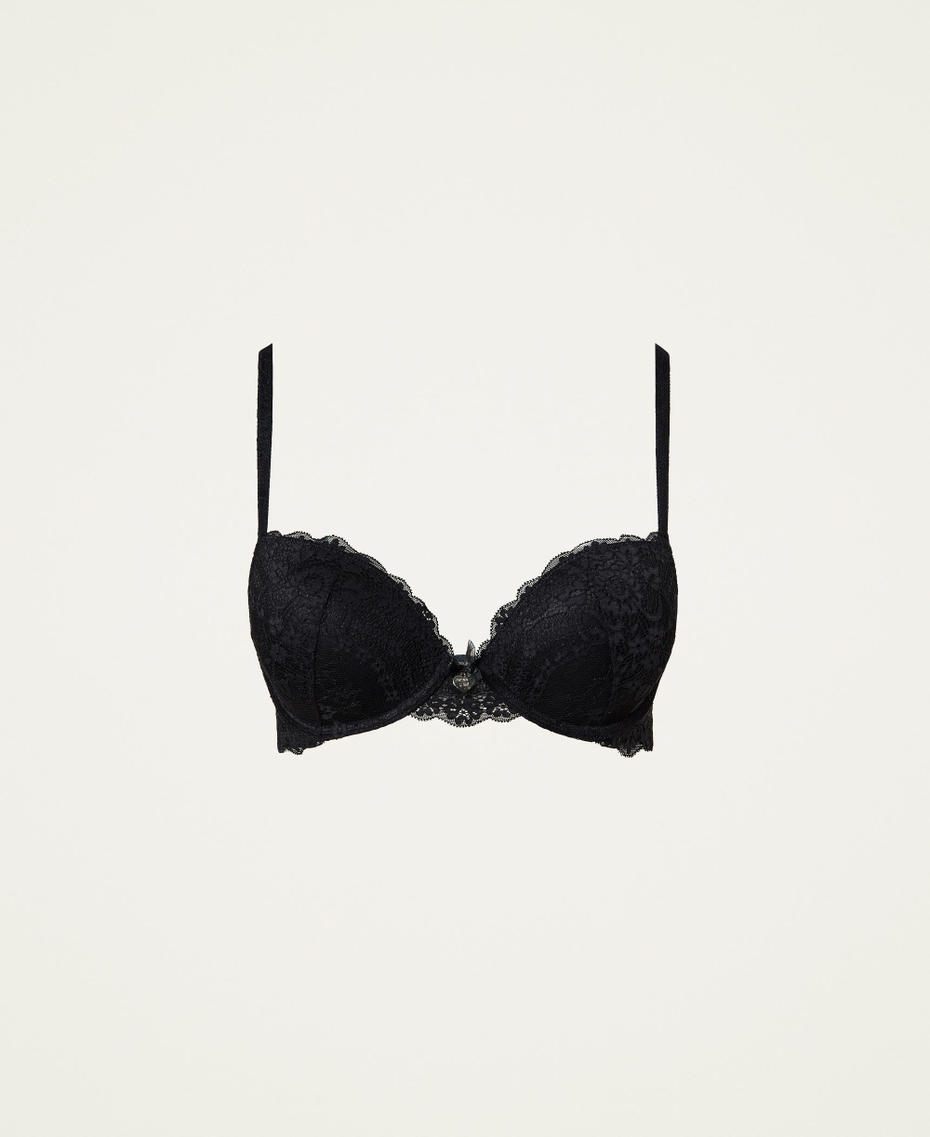 Reggiseno Cotonella CD023 L'Altra Cotonella Push Up In Pizzo Con Ferretto - Coppa B, Tinta Unita