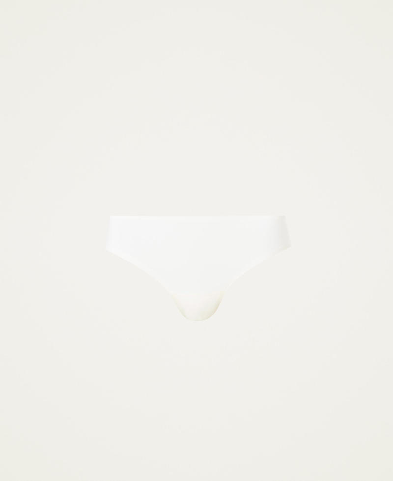 Seamless charmeuse Brazilian briefs
