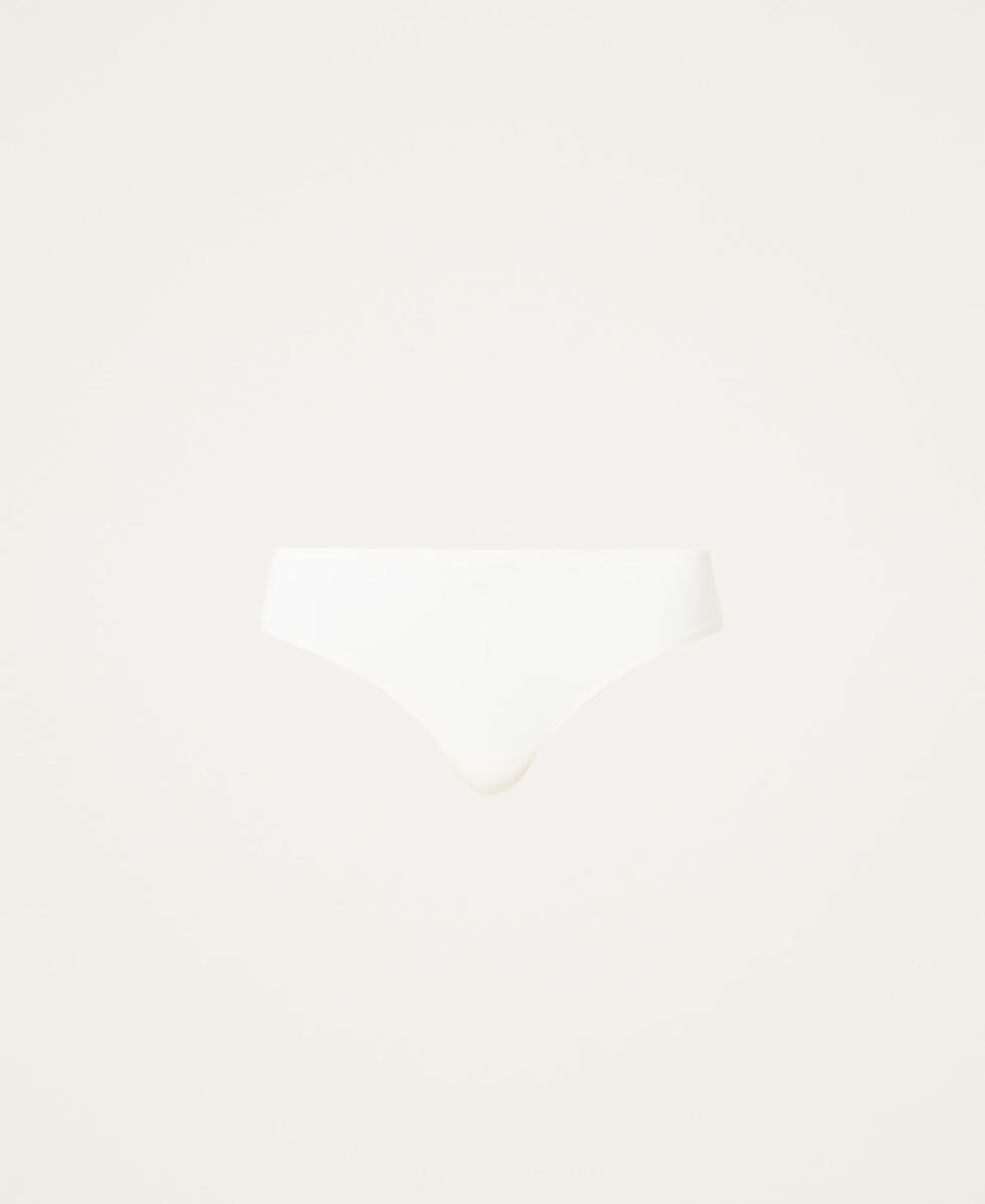 Seamless charmeuse g-string