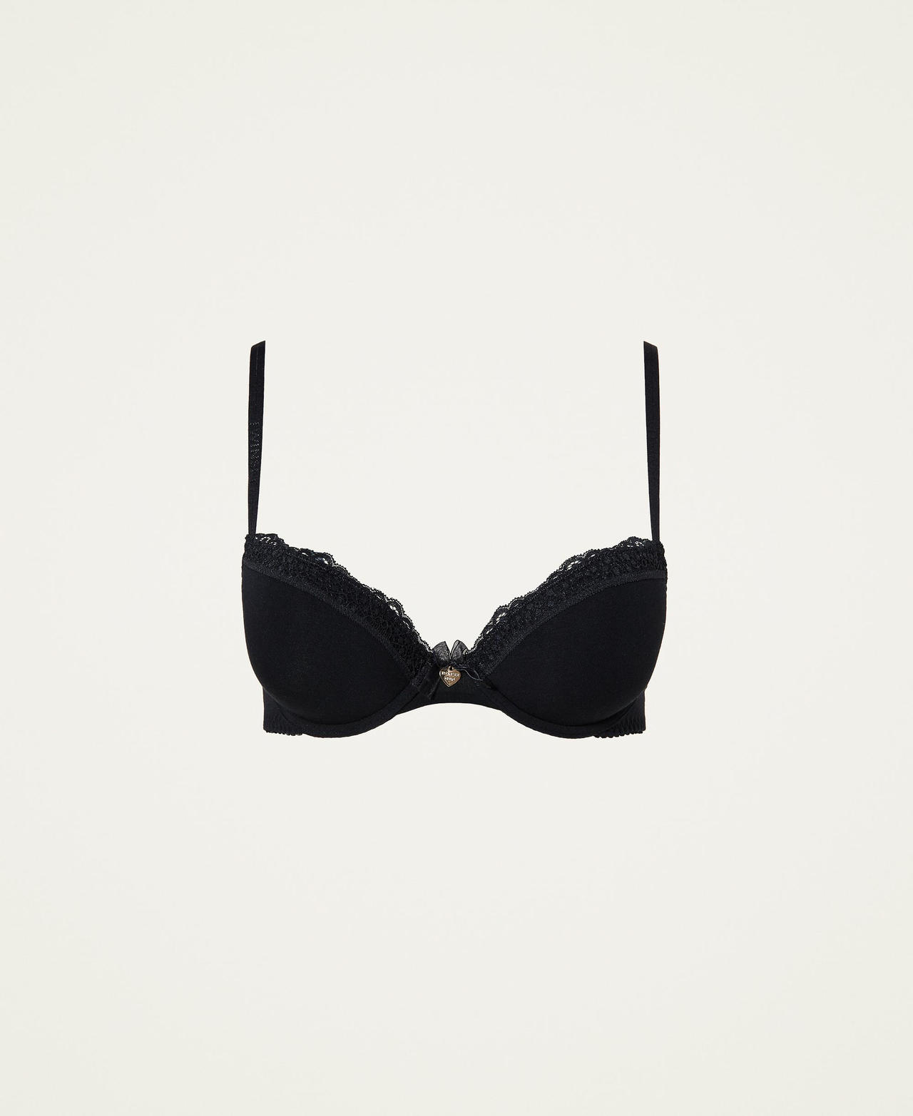 Push-up bra with lace Black Woman 222LL6B00-0S