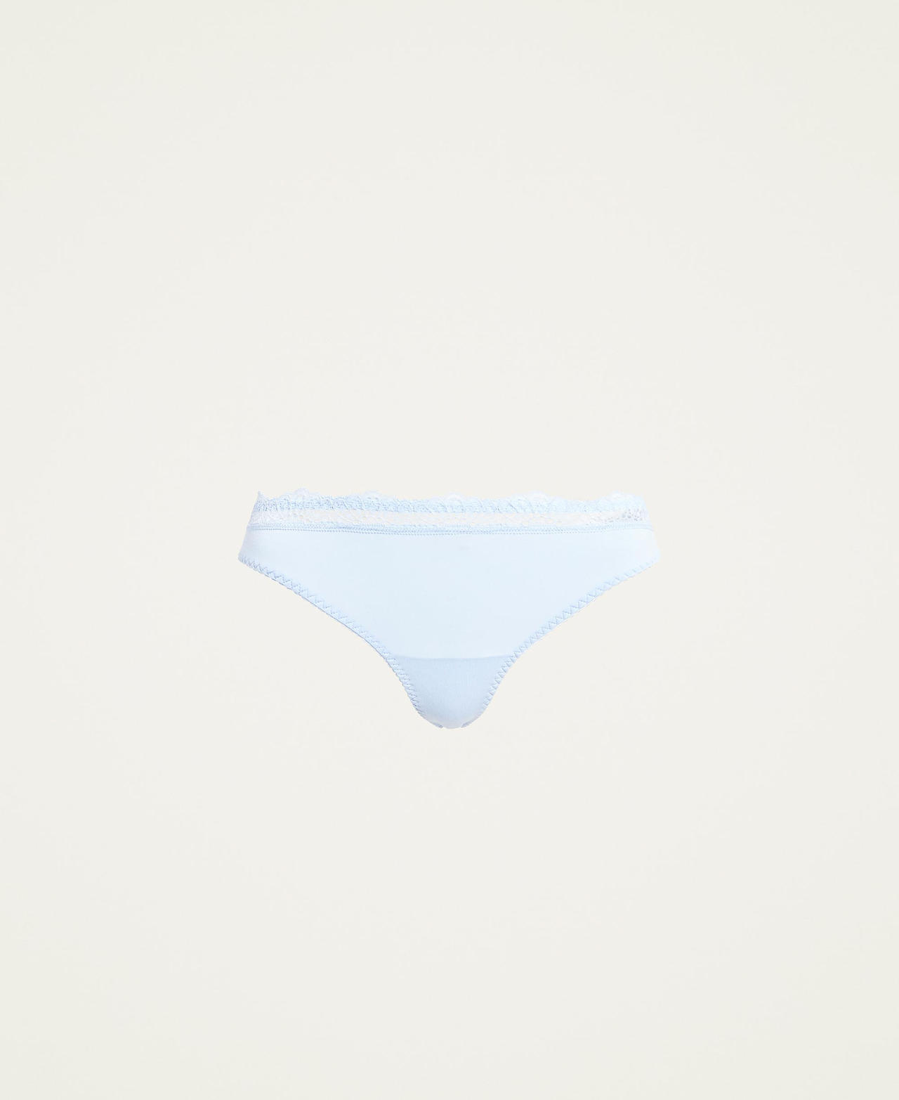 Micromodal and lace g-string