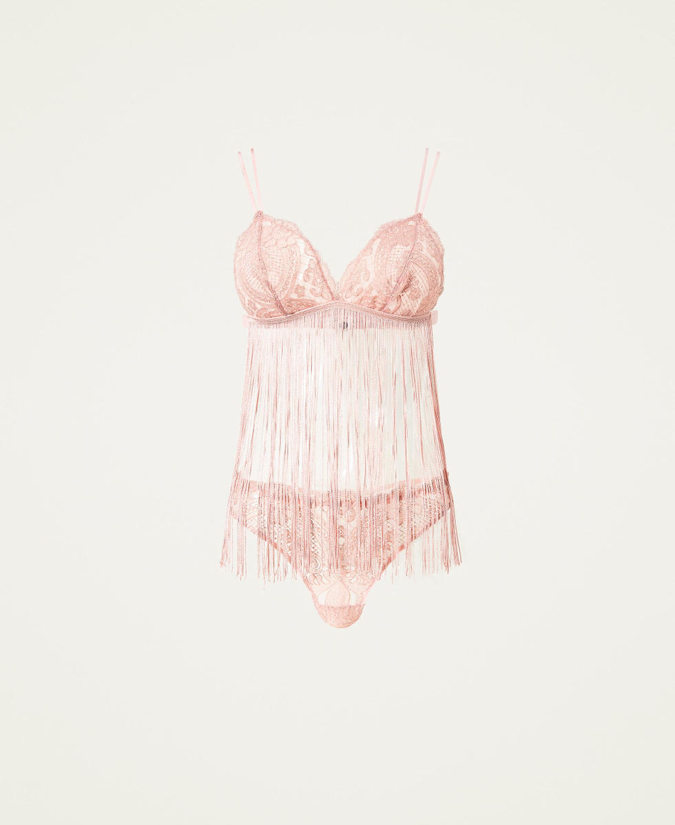 【epine】 lace rib 2way top épine lace rib 2way top（3color） | épine