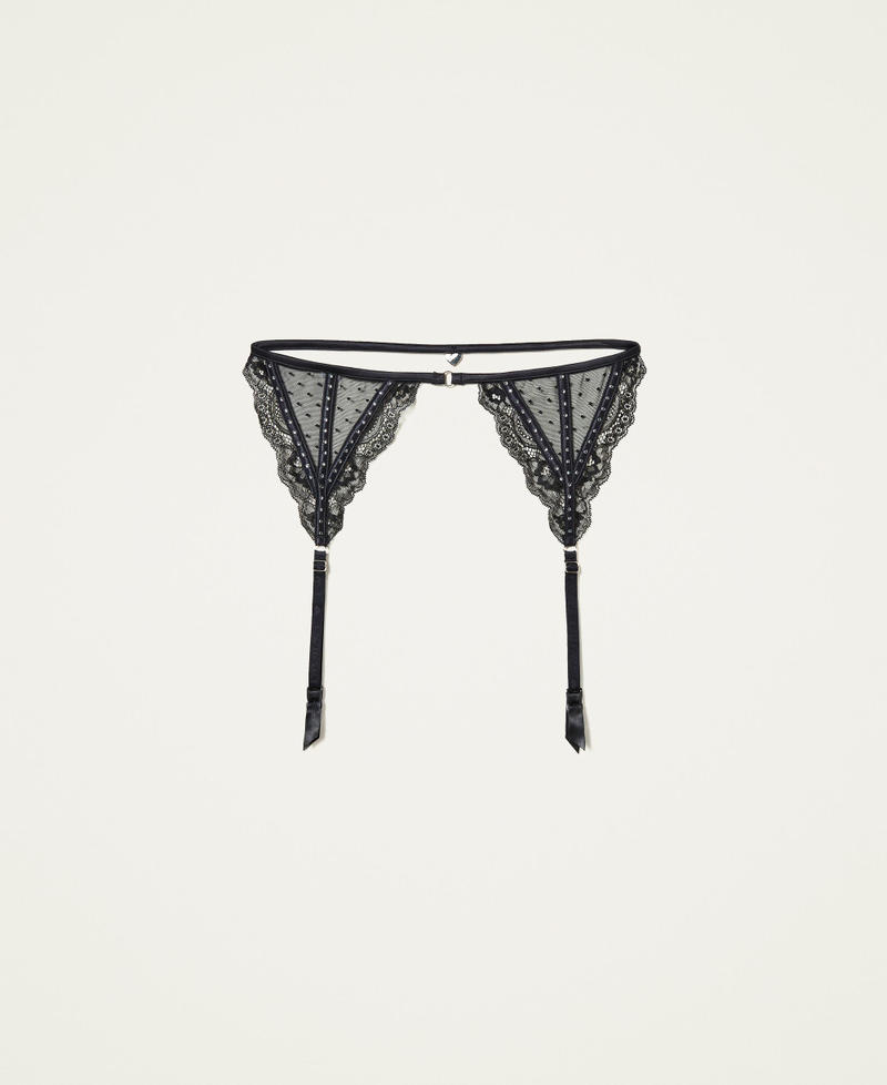 トップス PELLICULE garter lacepattern Victorian Lace-Up Satin Garter Belt – Glitch Cupids