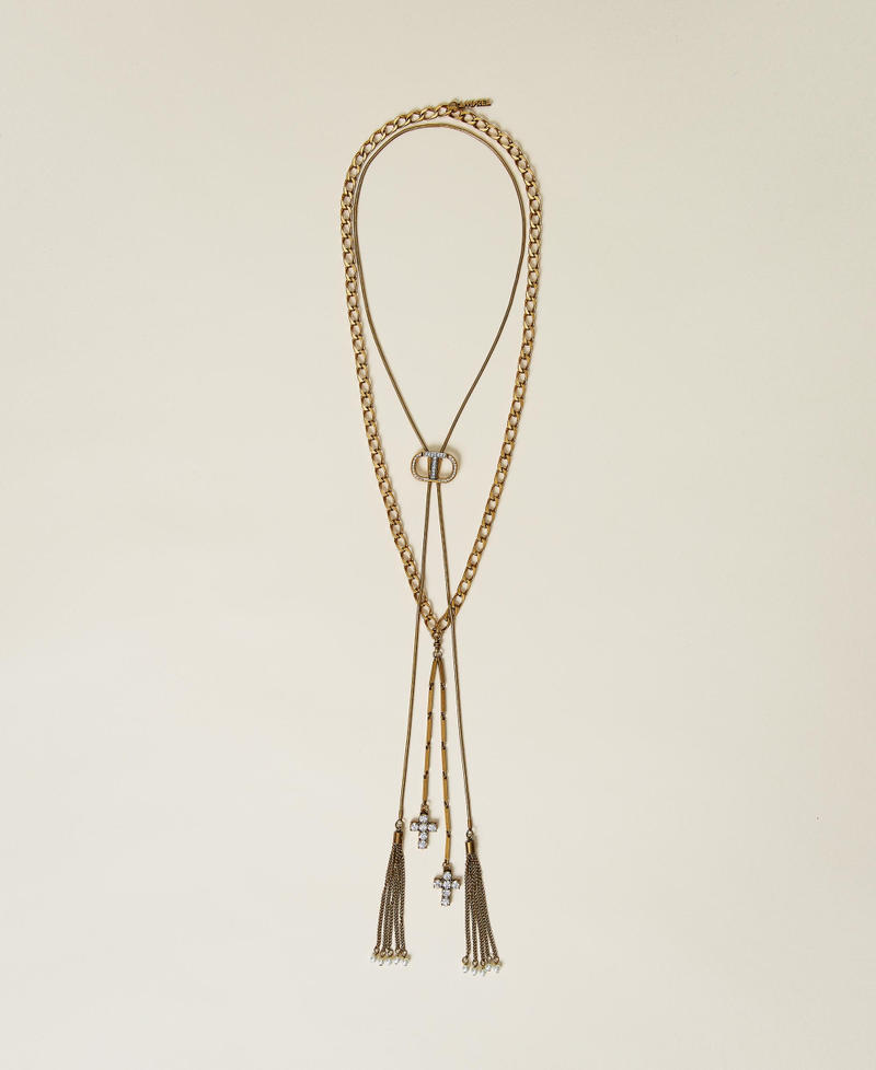Choker and rosary chain set