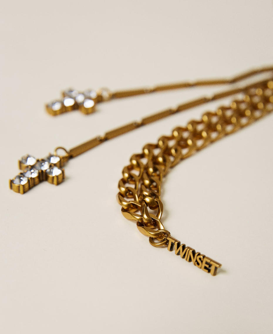 Choker and rosary chain set